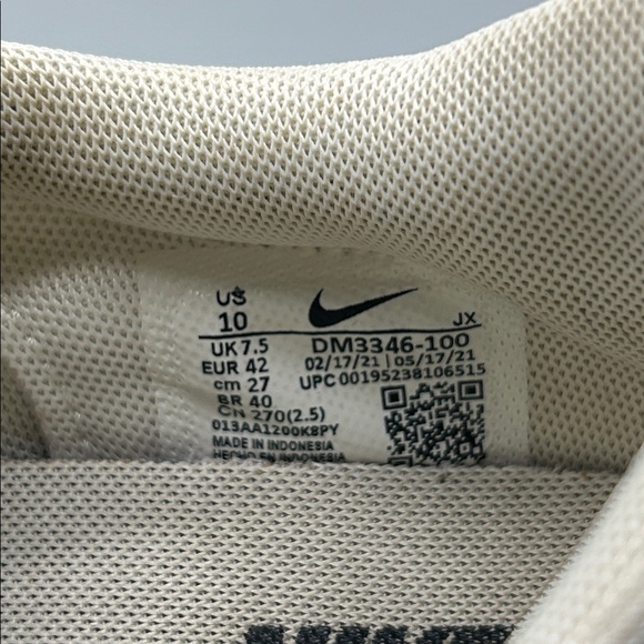 NIKE DAYBREAK ivory and leopard sneakers sz 10 - Picture 10 of 10